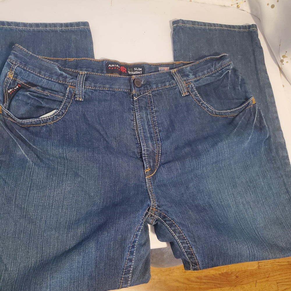 Ariat Men's Classic Indigo Slim Straight Jeans